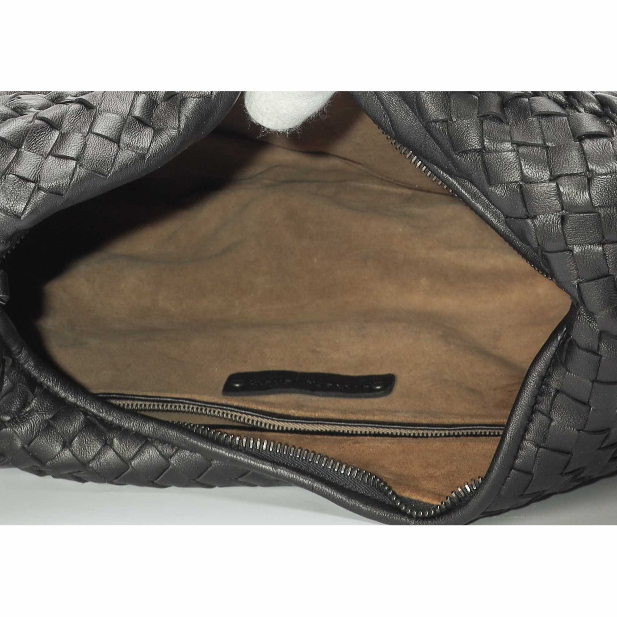 Bottega Veneta Black Hop Shoulder Bag