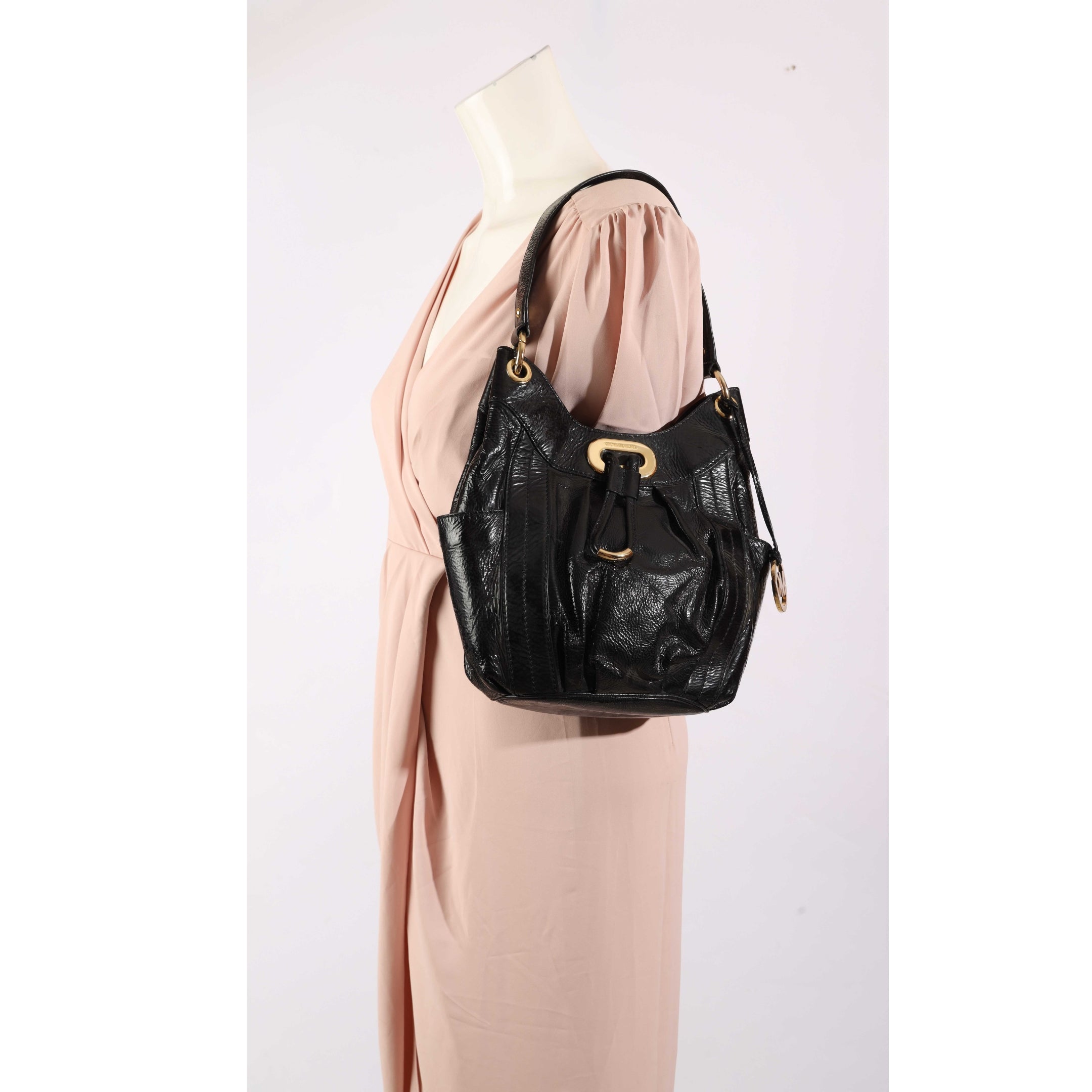Michael Kors Black Camden Shoulder Bag