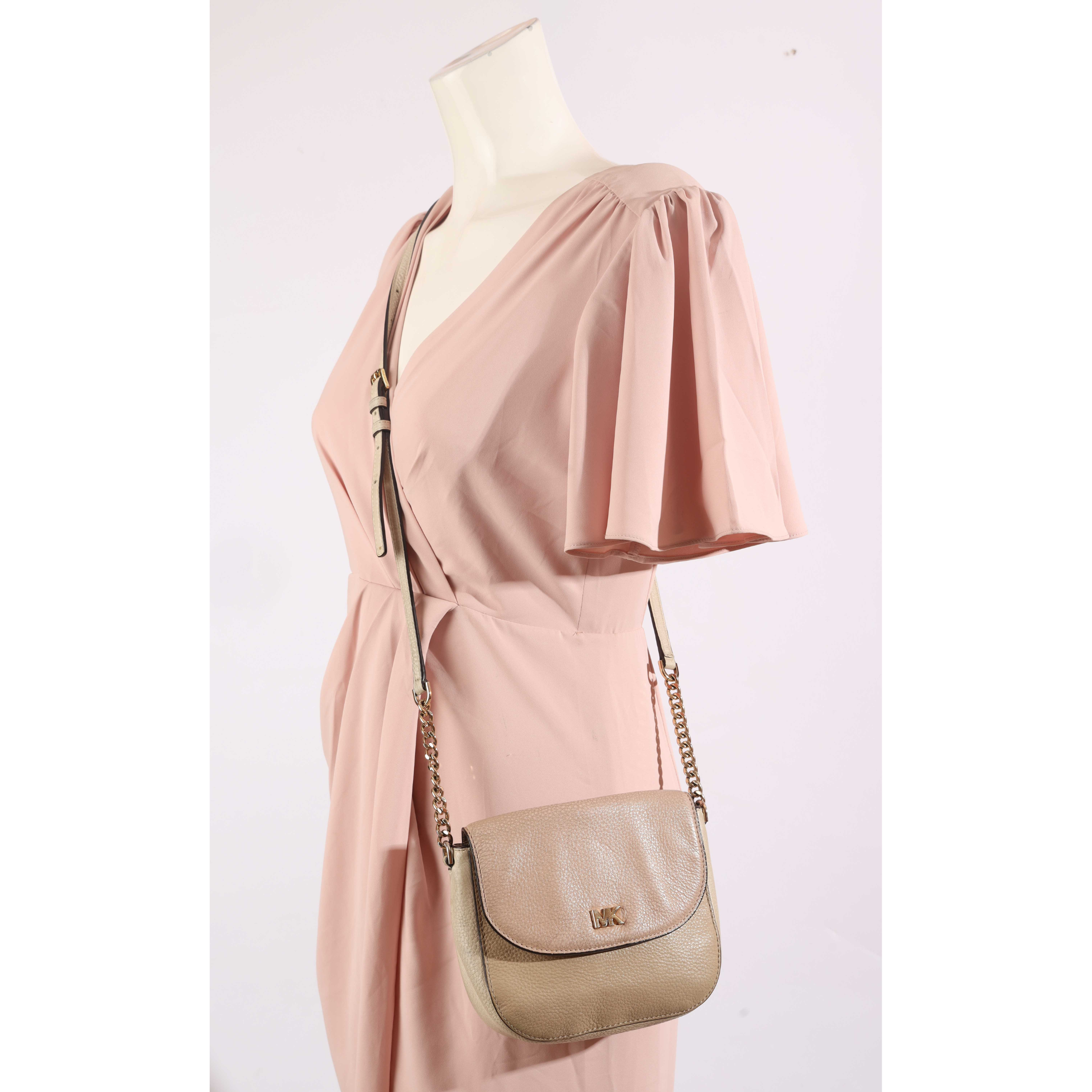 Michael Kors Soft Pink Mott Cross Body Bag ‌