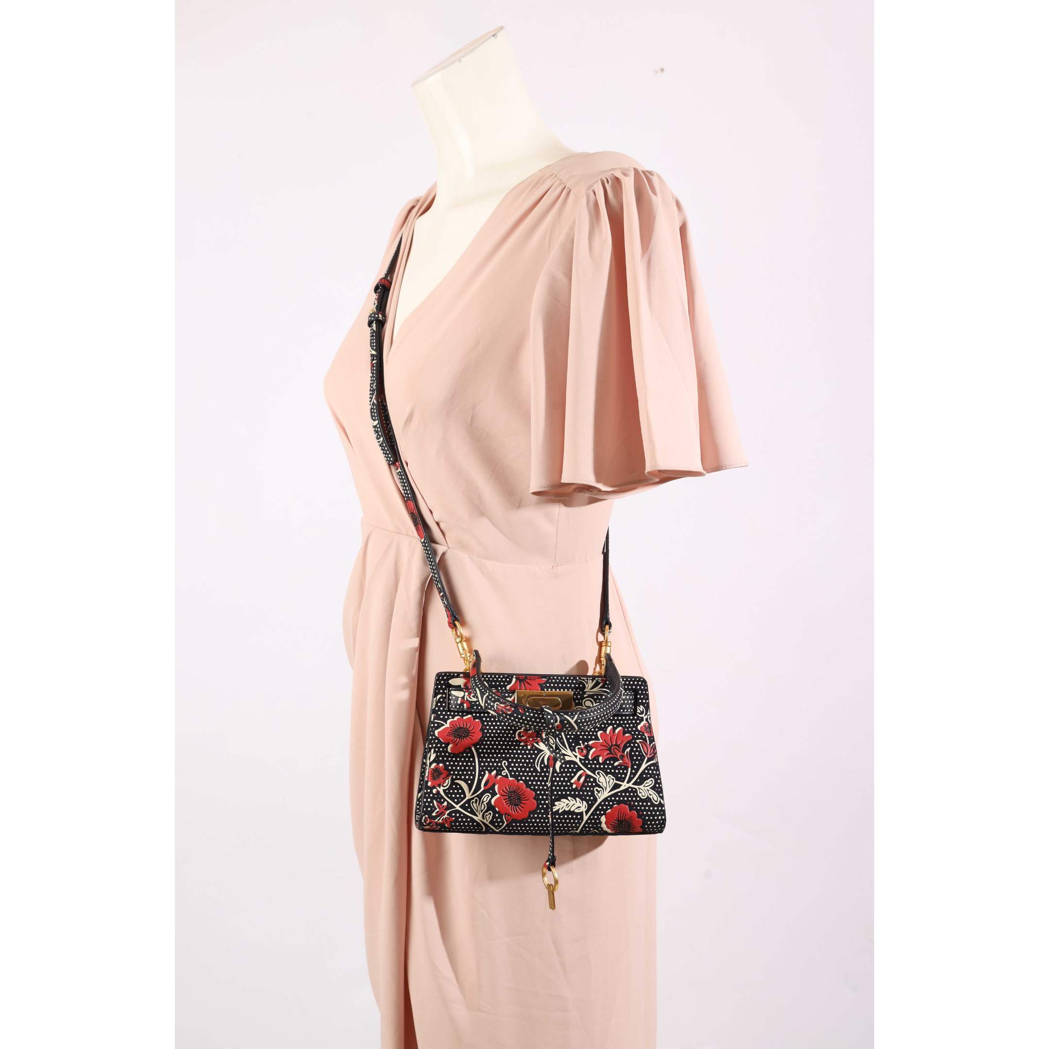 Tory Burch Lee Radziwill Floral Top handle bag
