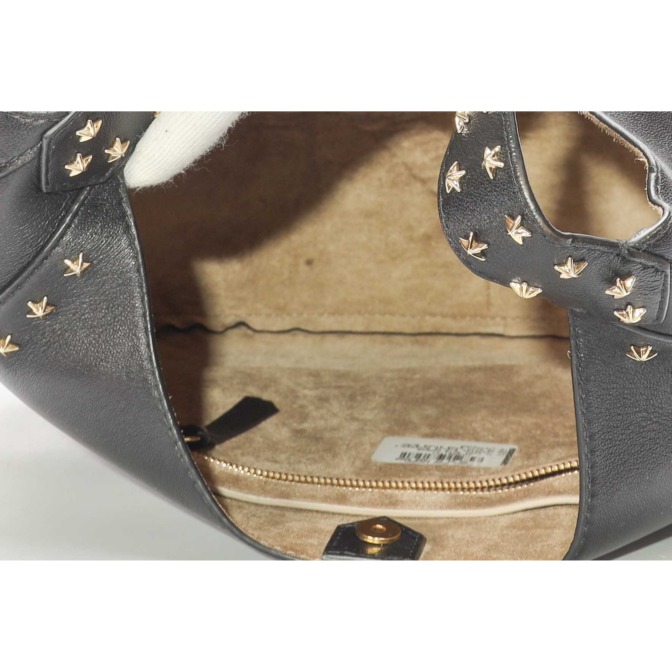 Jimmy Choo Stevie Black Hobo Bag