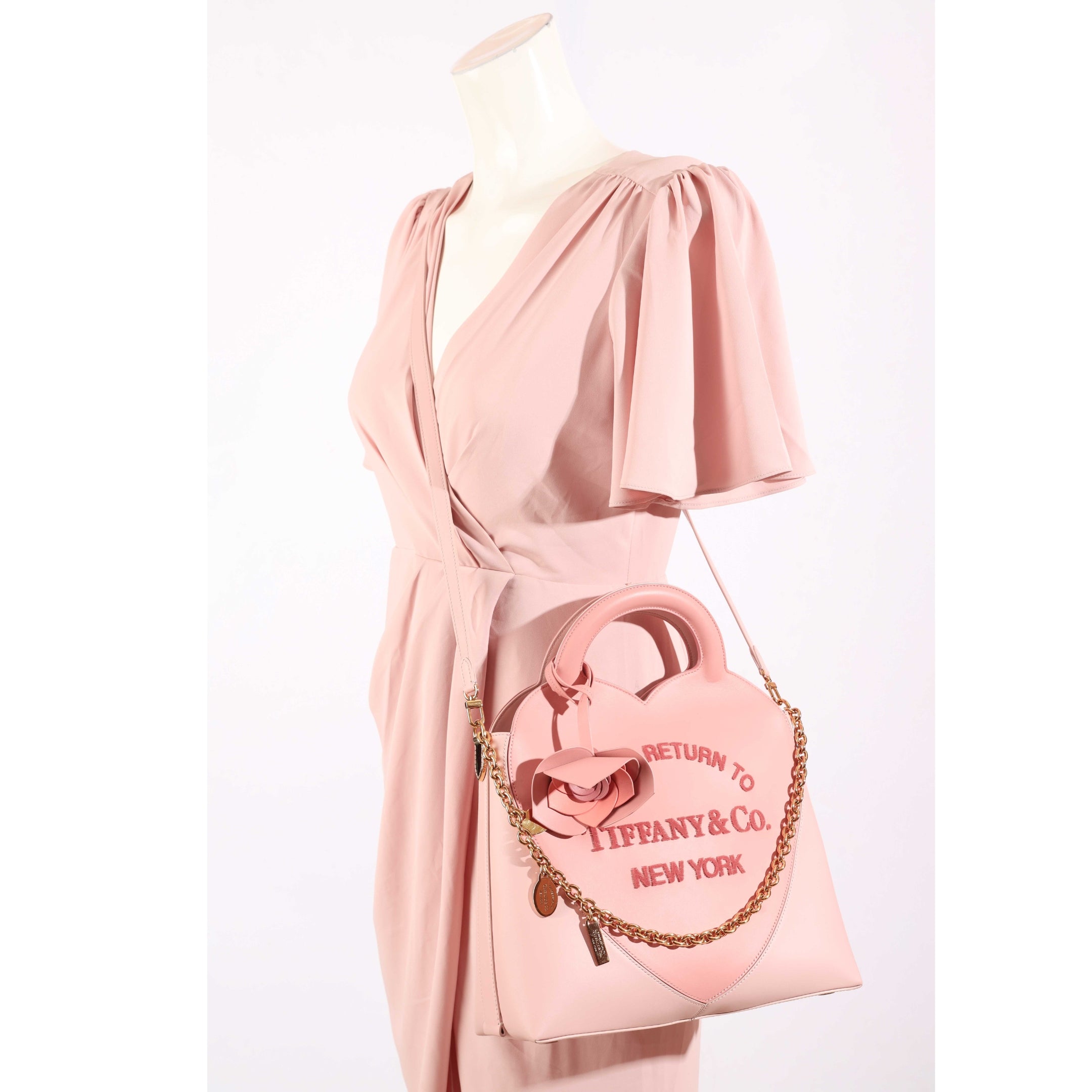 Tiffany & Co. Pink Mini Tote Bag