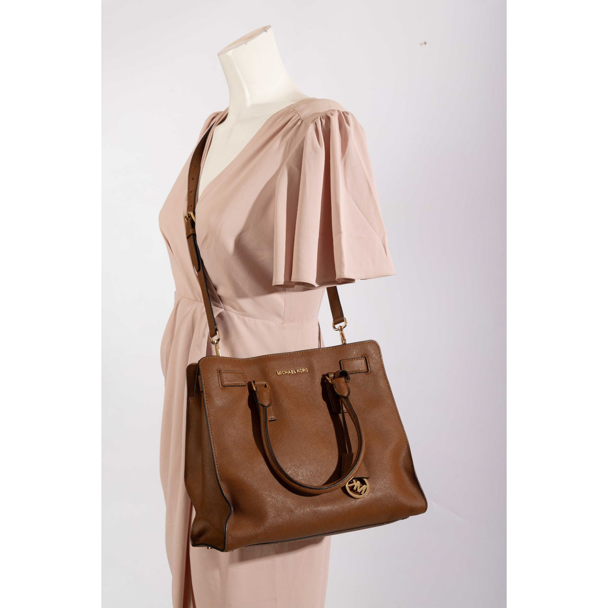 Michael Kors Dillon Brown Satchel