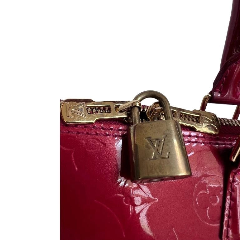 Louis Vuitton Vernis Alma MM Tote Bag