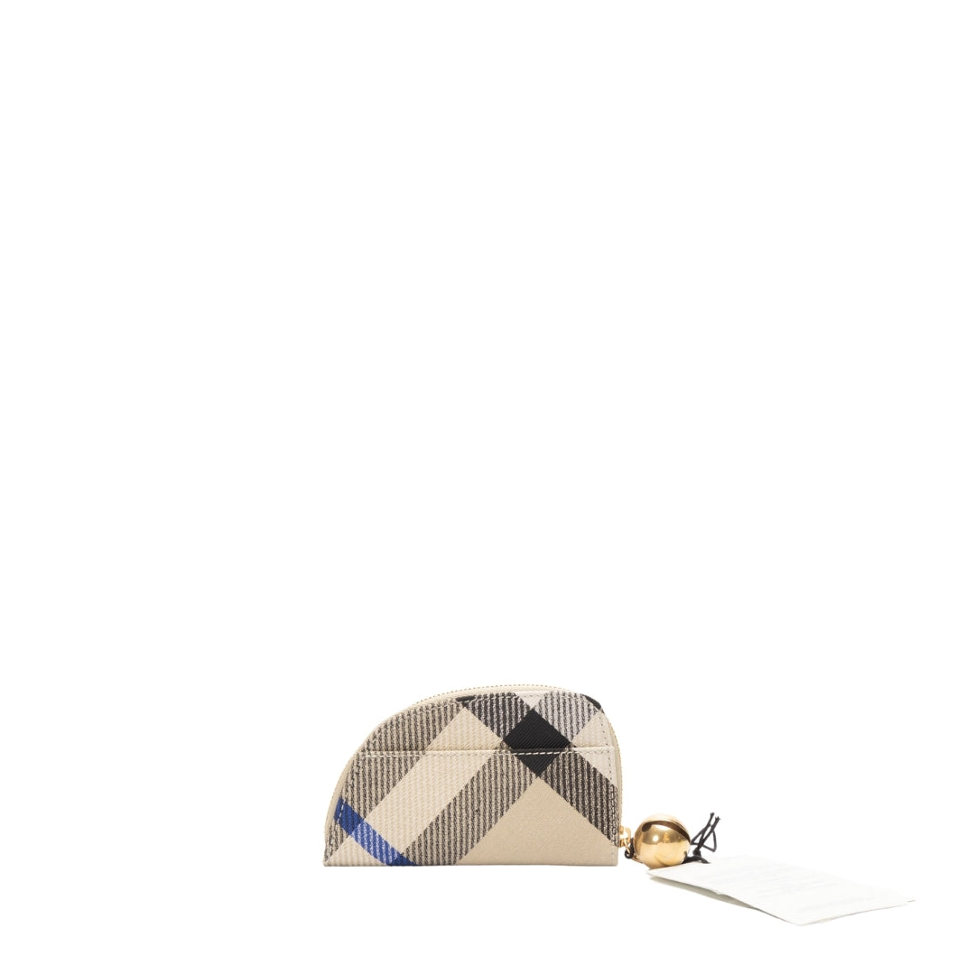 Burberry Shield checked wallet