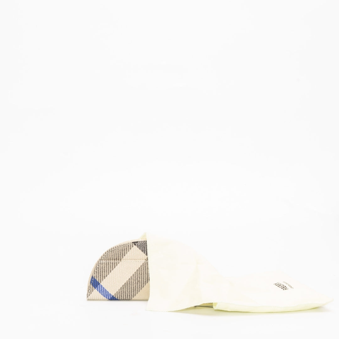 Burberry Shield checked wallet