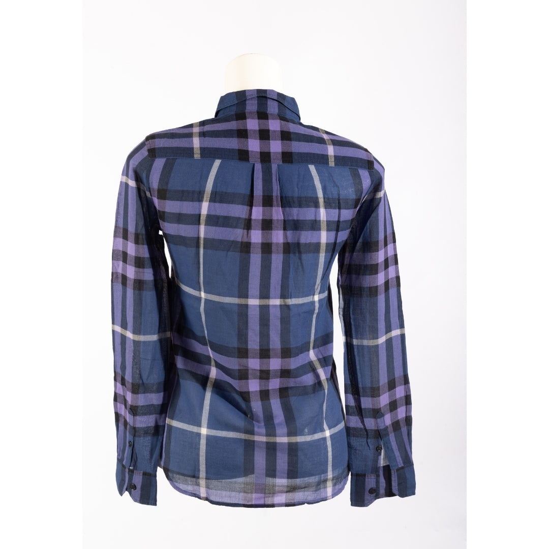 Burberry Brit Blue Checked Shirt