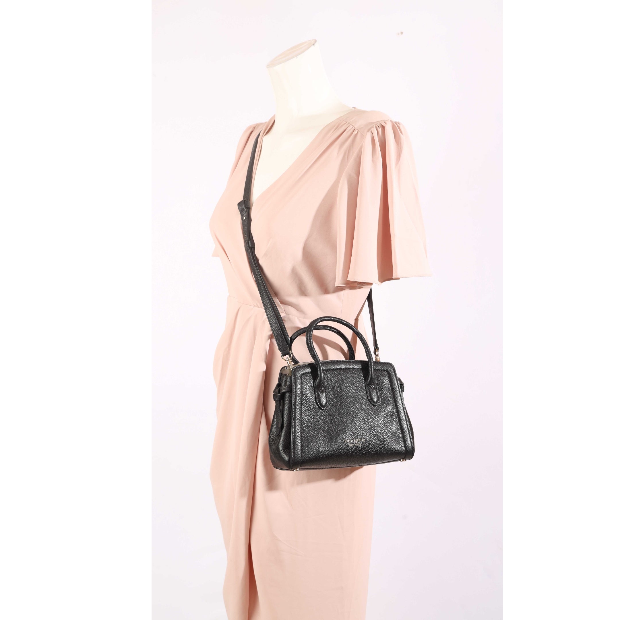 Kate Spade Knott Mini Black Satchel