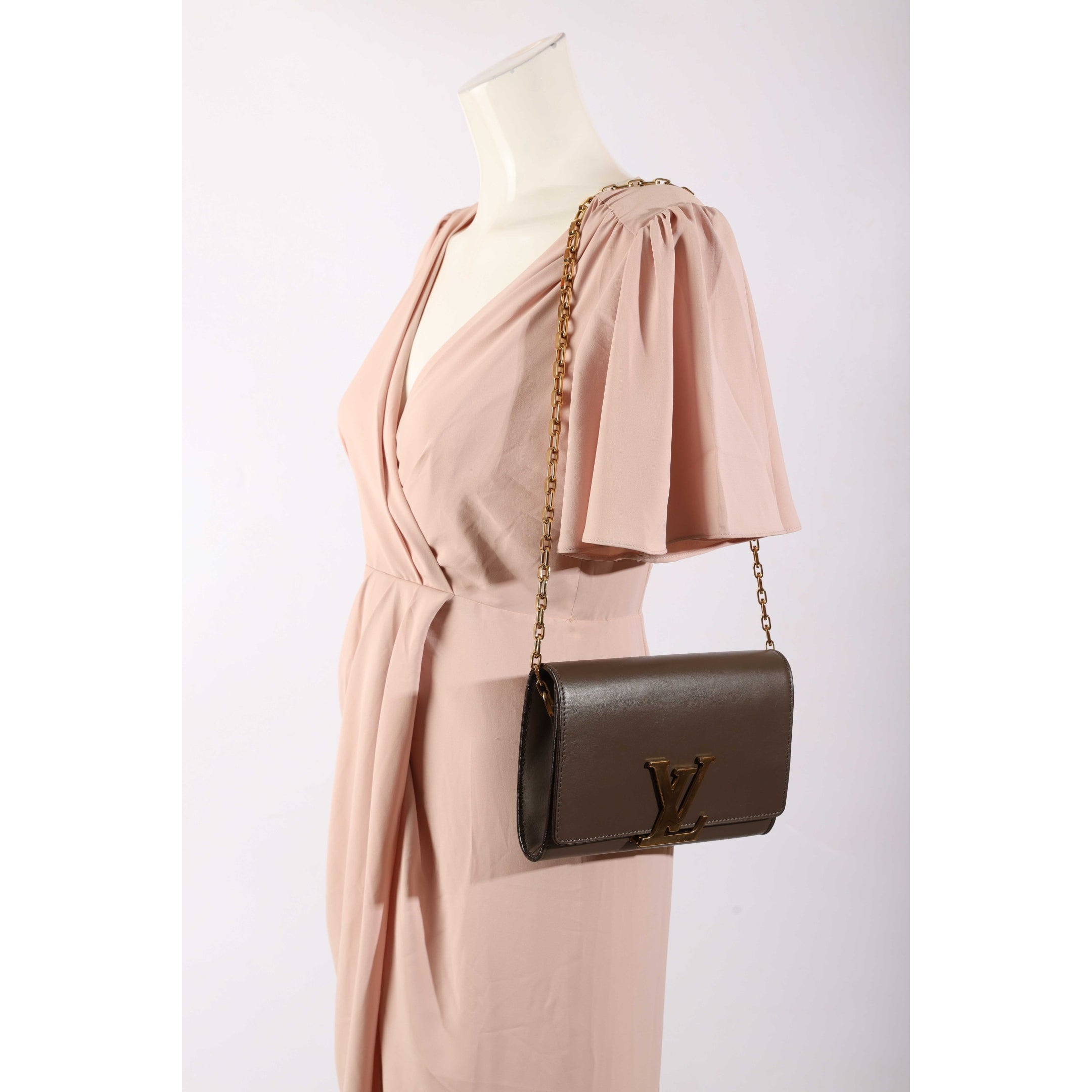 Louis Vuitton Chain Louise MM Crossbody Bag
