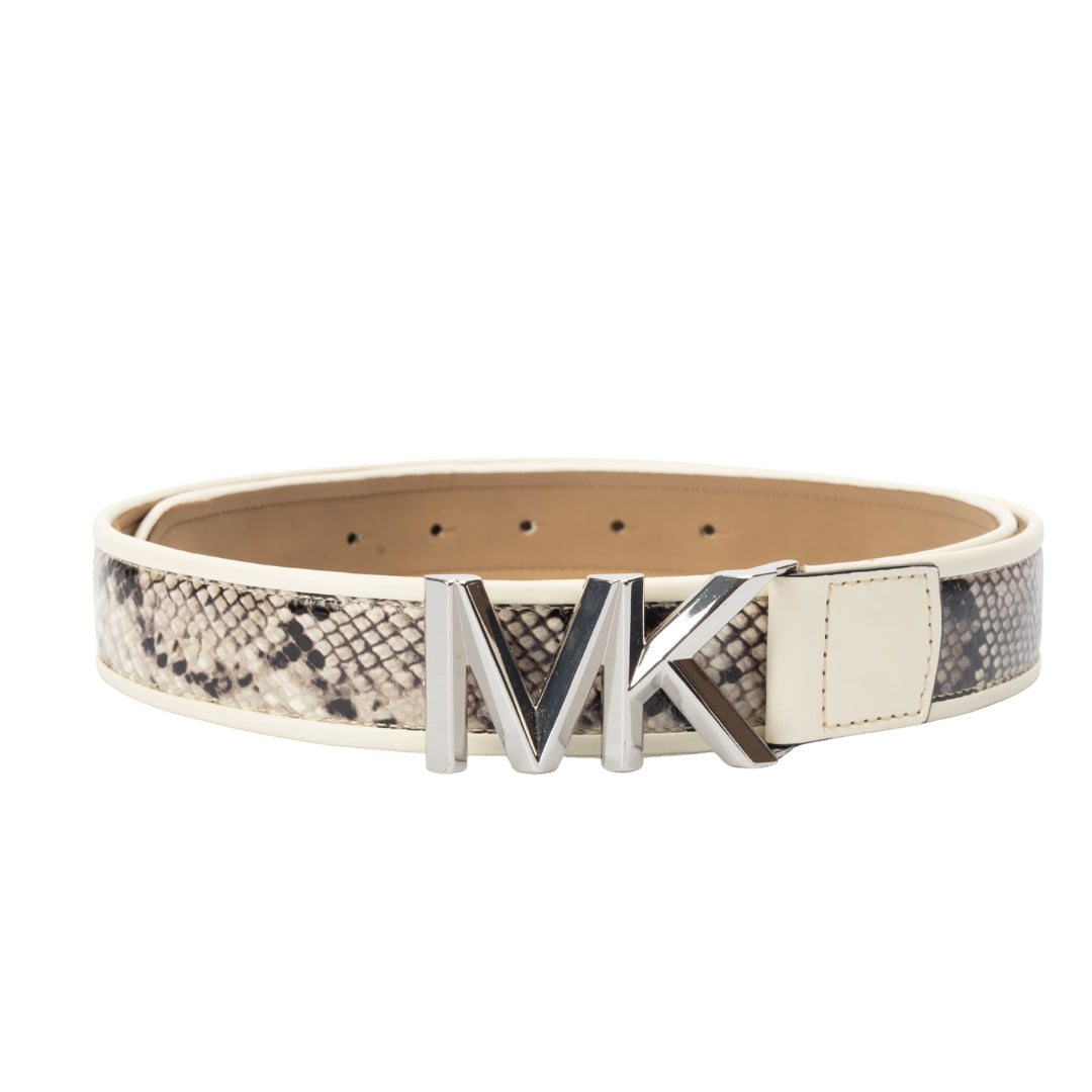 Michael Kors Logo Leather Casual Belt