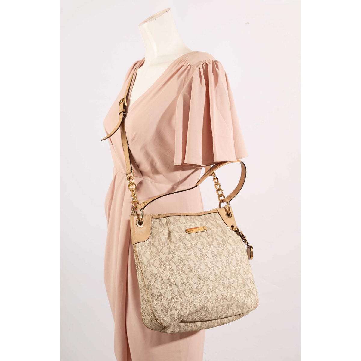 Michael Kors Jet Set Hobo Shoulder Bag