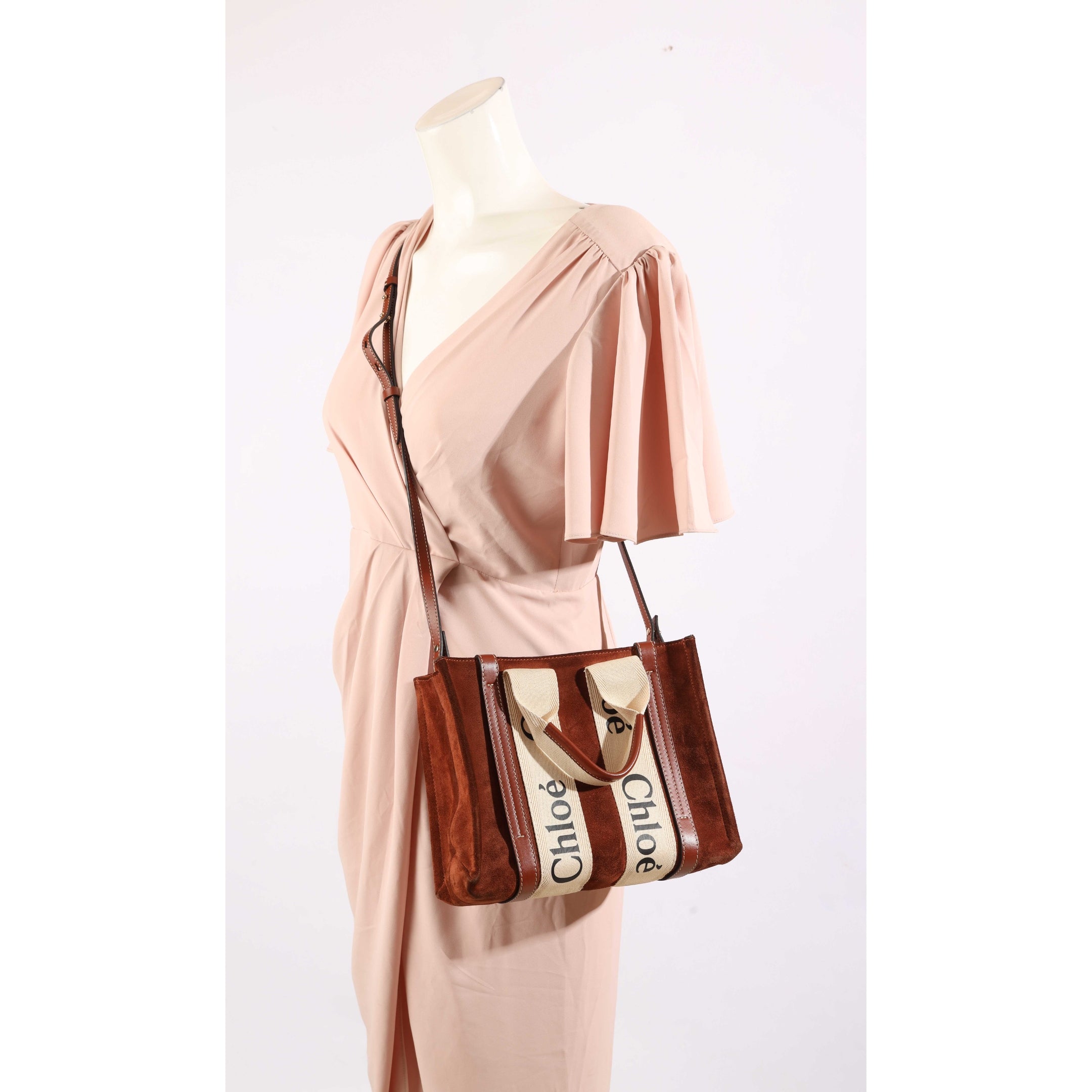 Chloe Woody Medium Tote