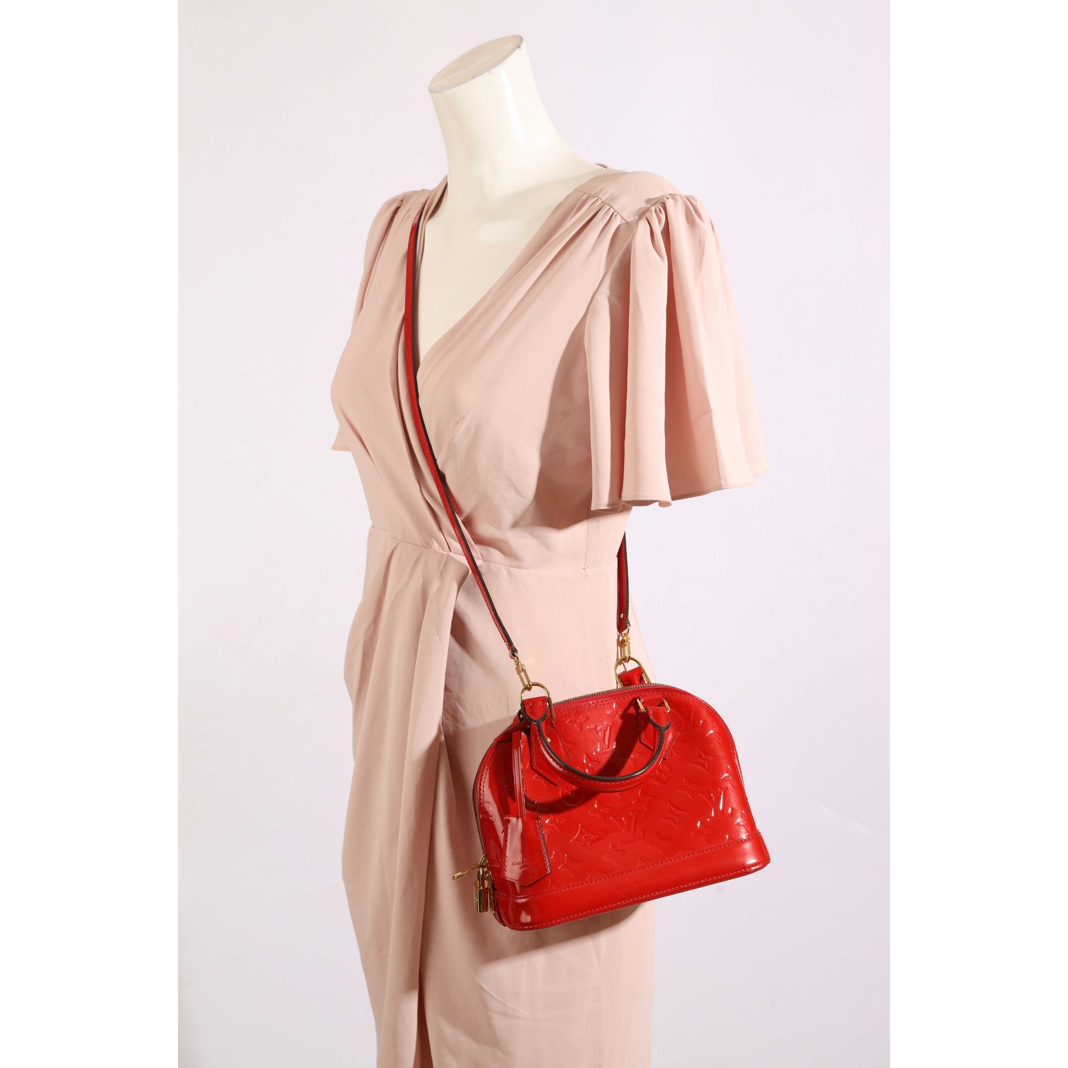 Louis Vuitton Monogram Vernis Alma Bag