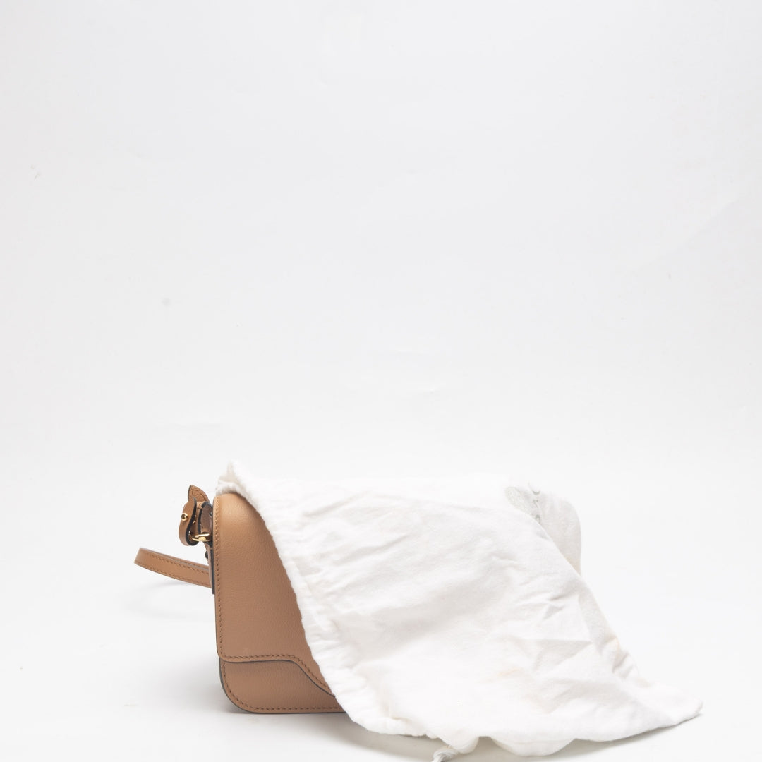 Verace La Medusa Brown Crossbody Bag