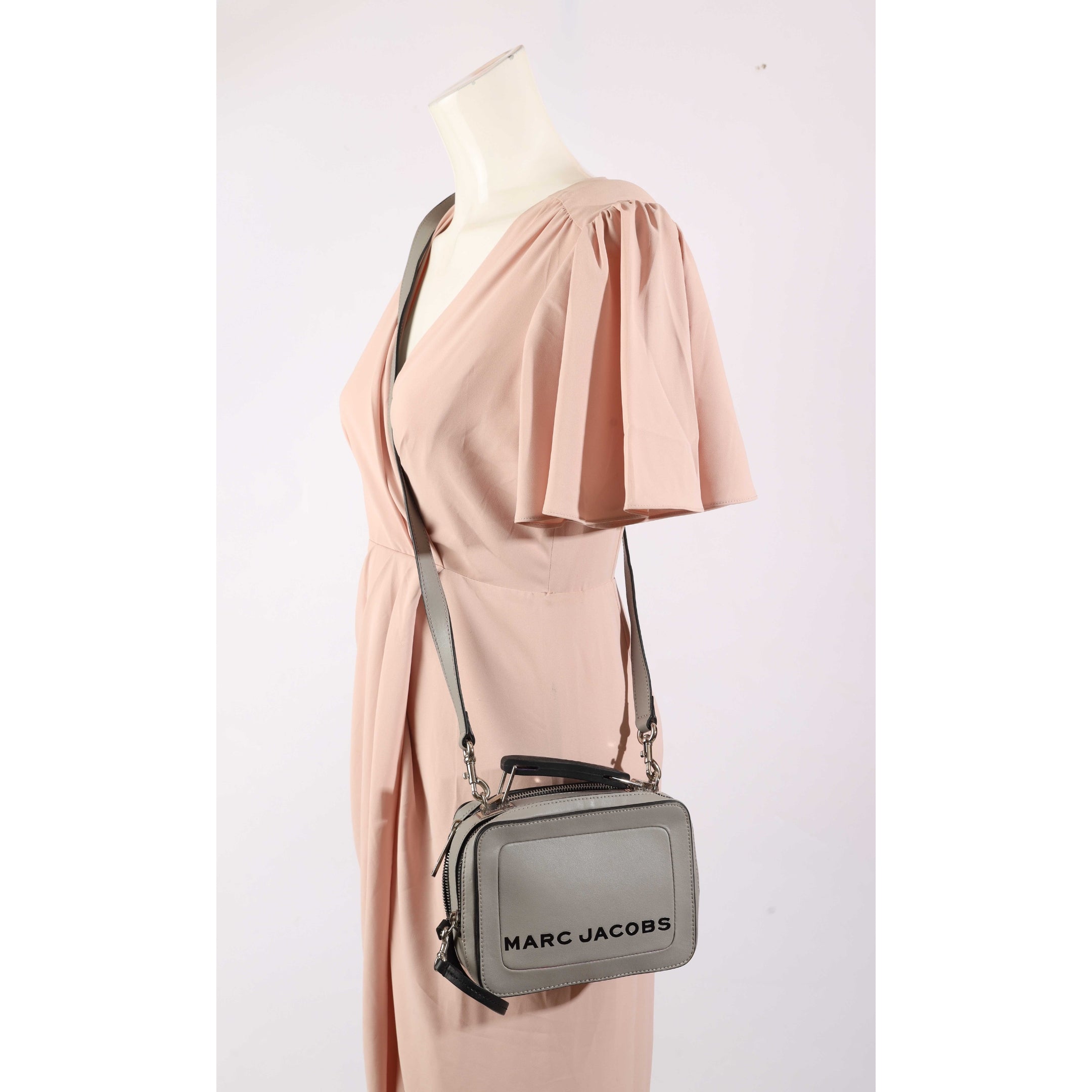 Marc Jacobs Grey Top Handle Bag