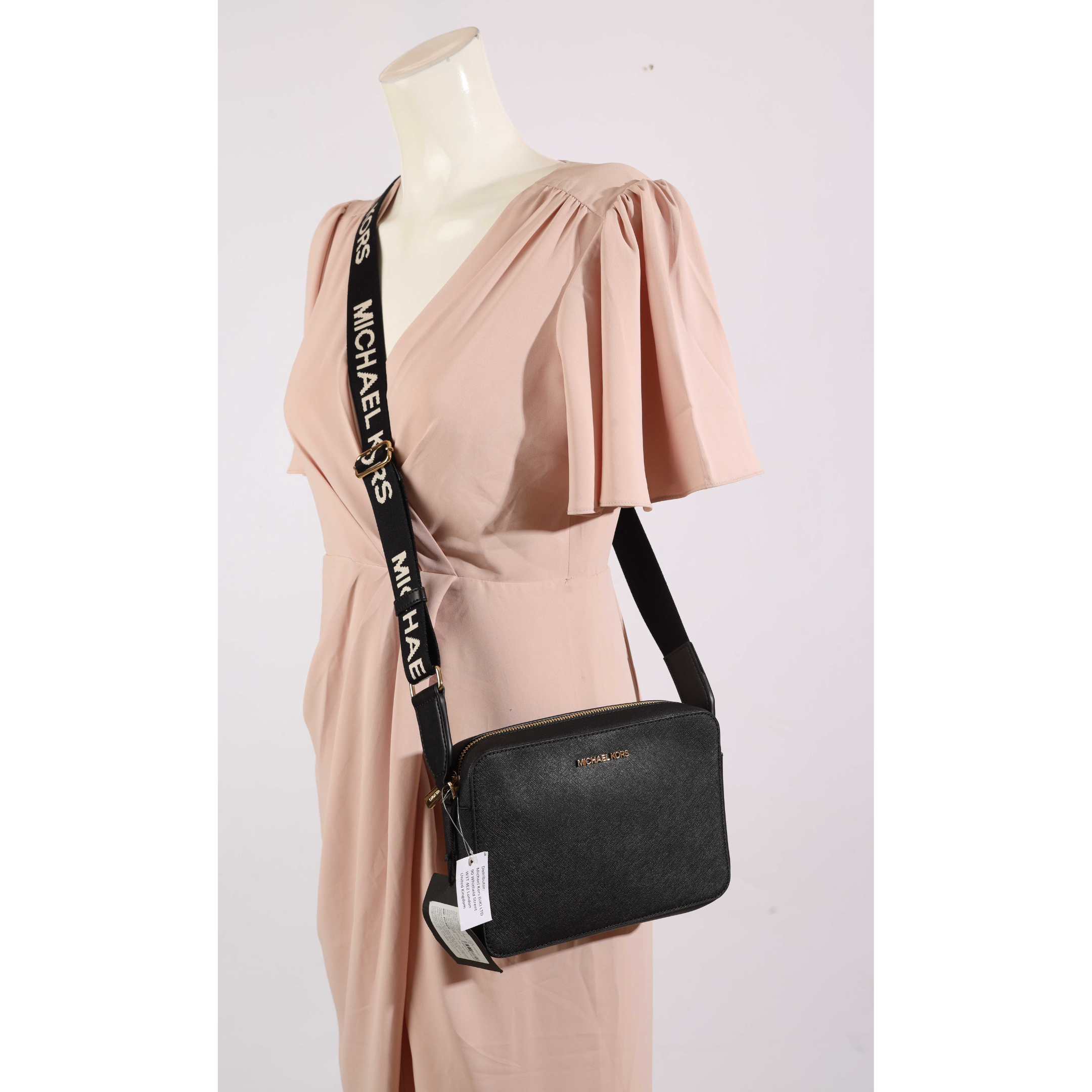 Michael Kors Black Jet Set Crossbody Bag