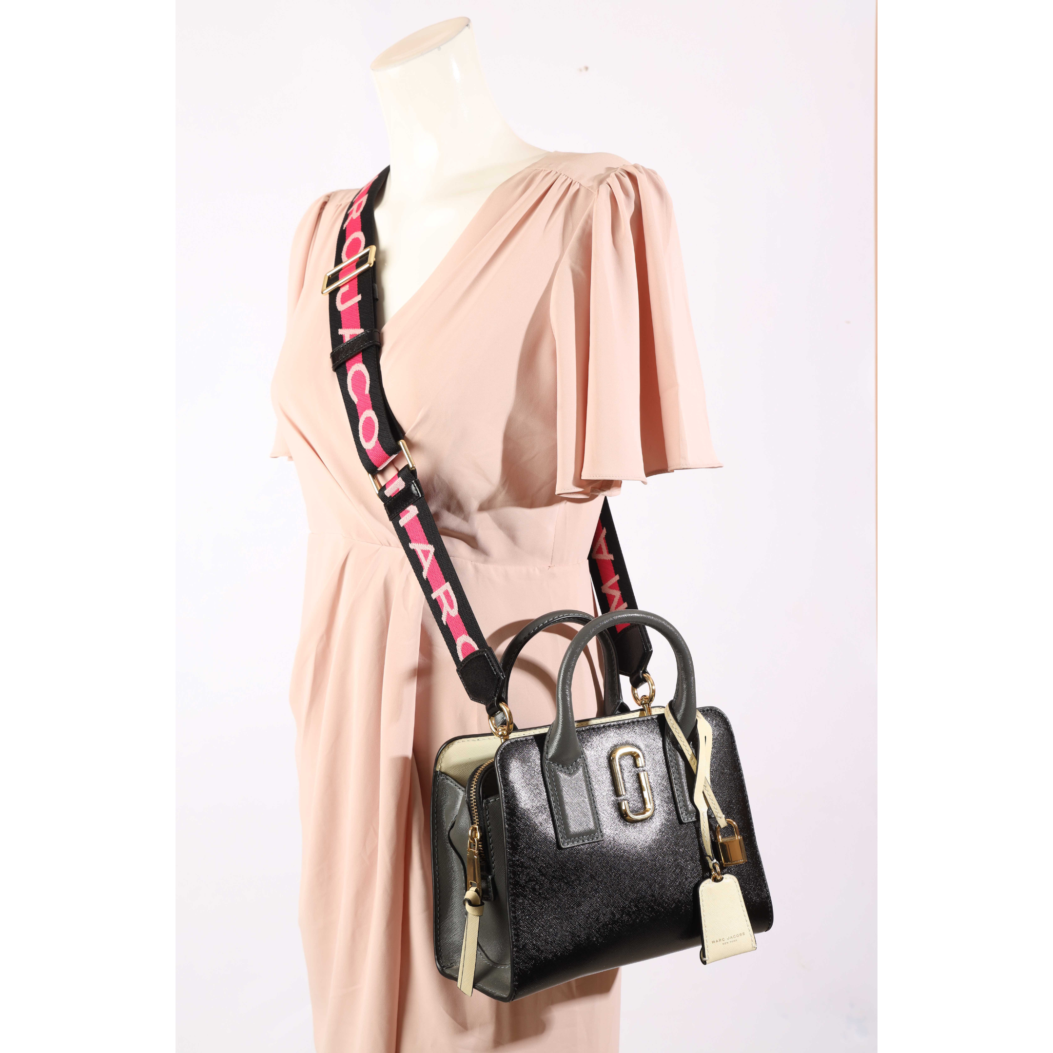 Marc Jacobs Black Multi Shot Satchel
