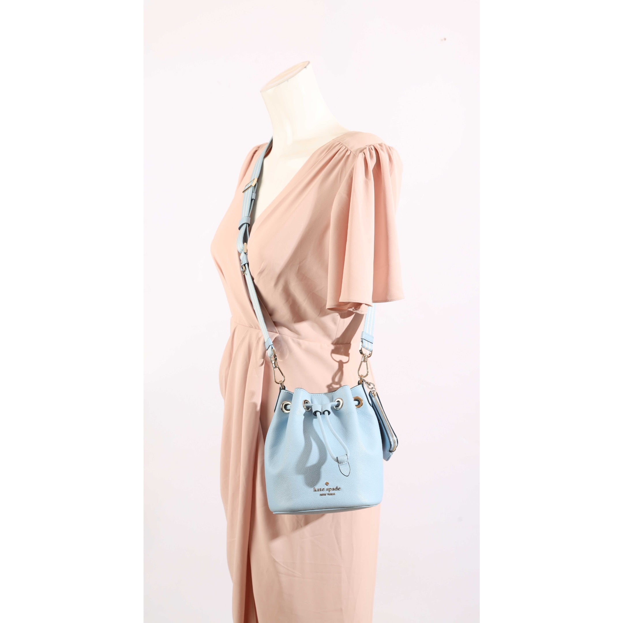 Kate Spade Rosie Blue Small Bucket Bag