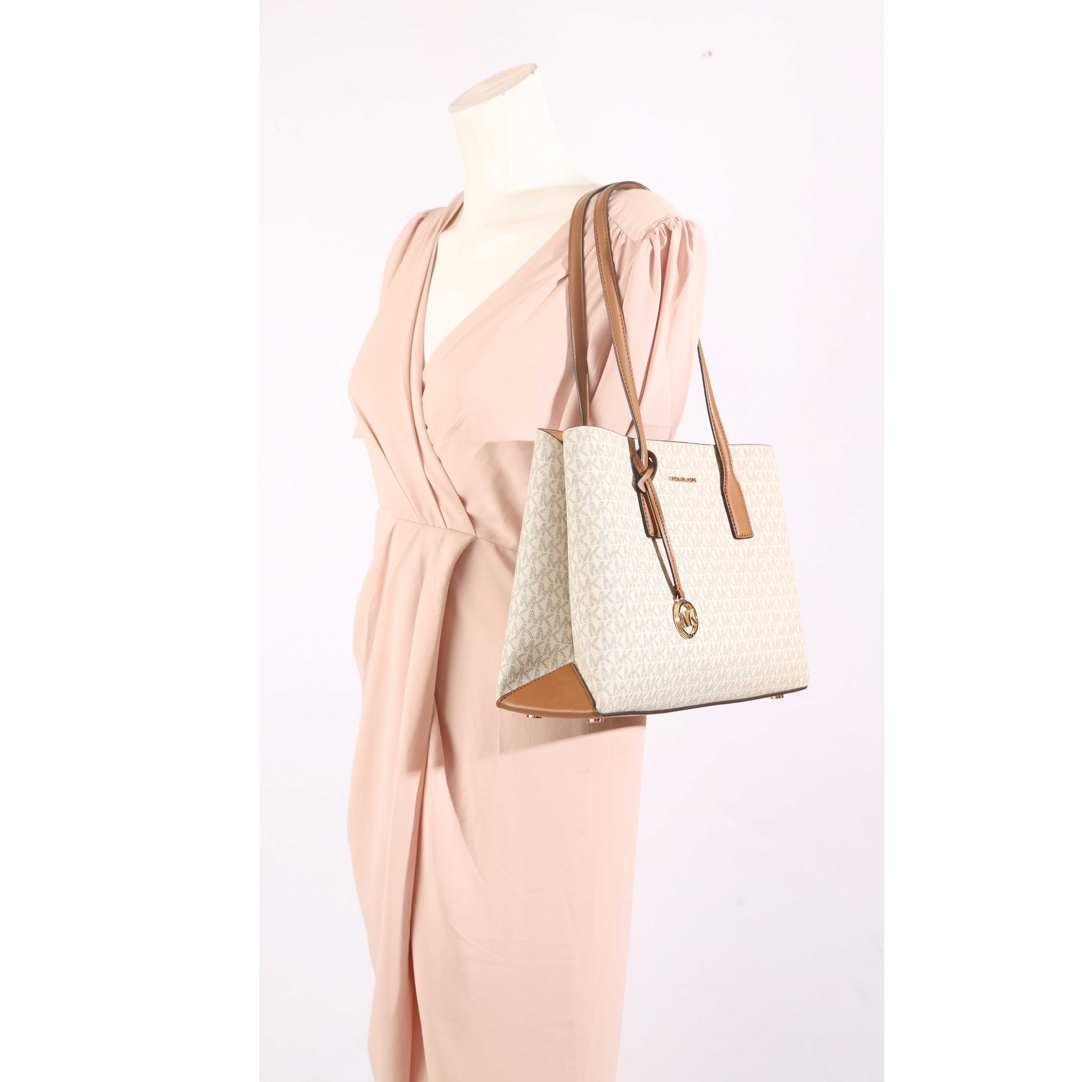 Michael Kors Ruthie Vanilla Logo Tote