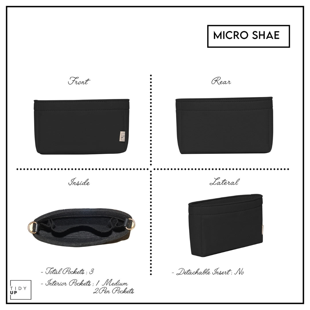 Micro Bag Organiser - 4 Colours Available