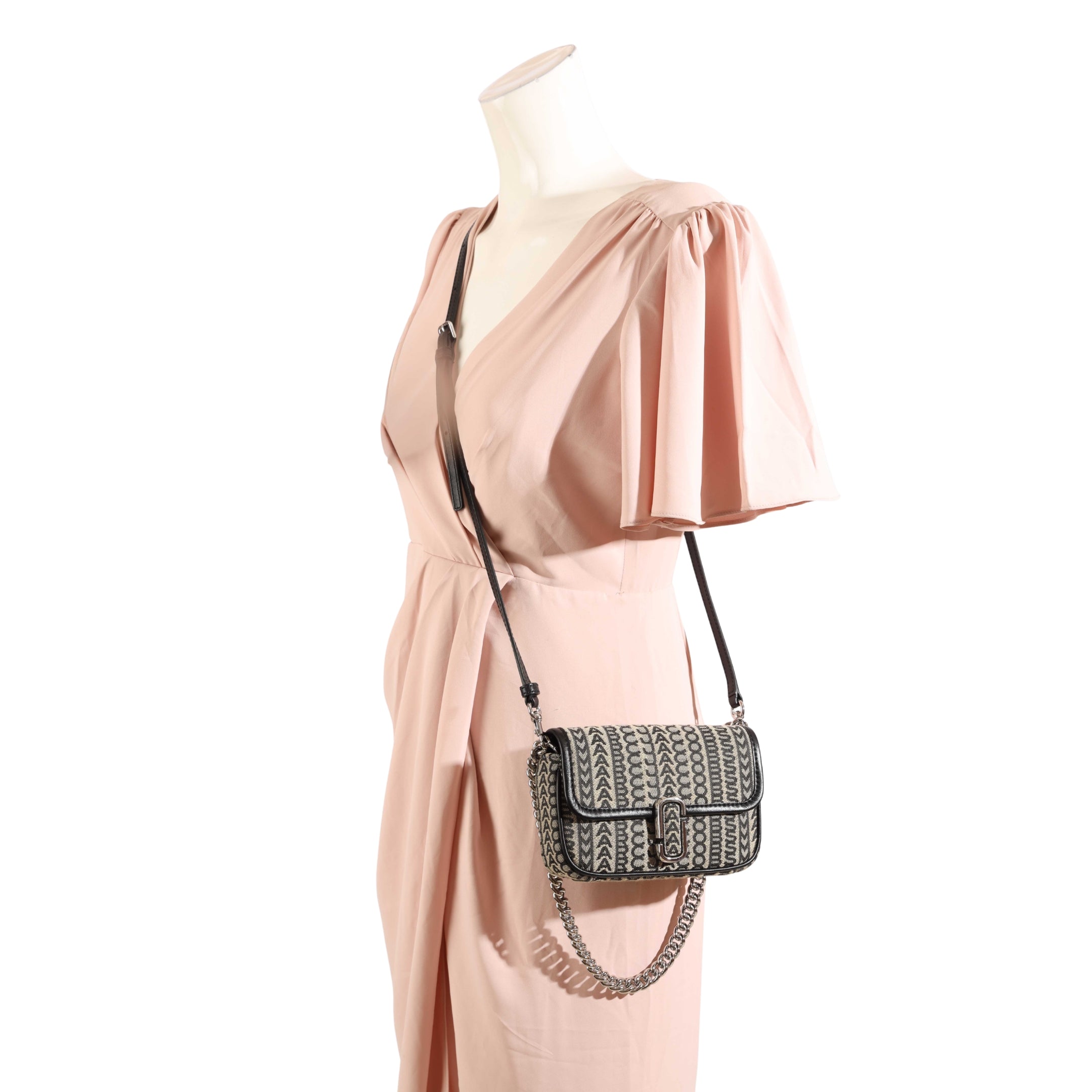 Marc Jacobs The Monogram J Marc Convertible Cross Body Bag