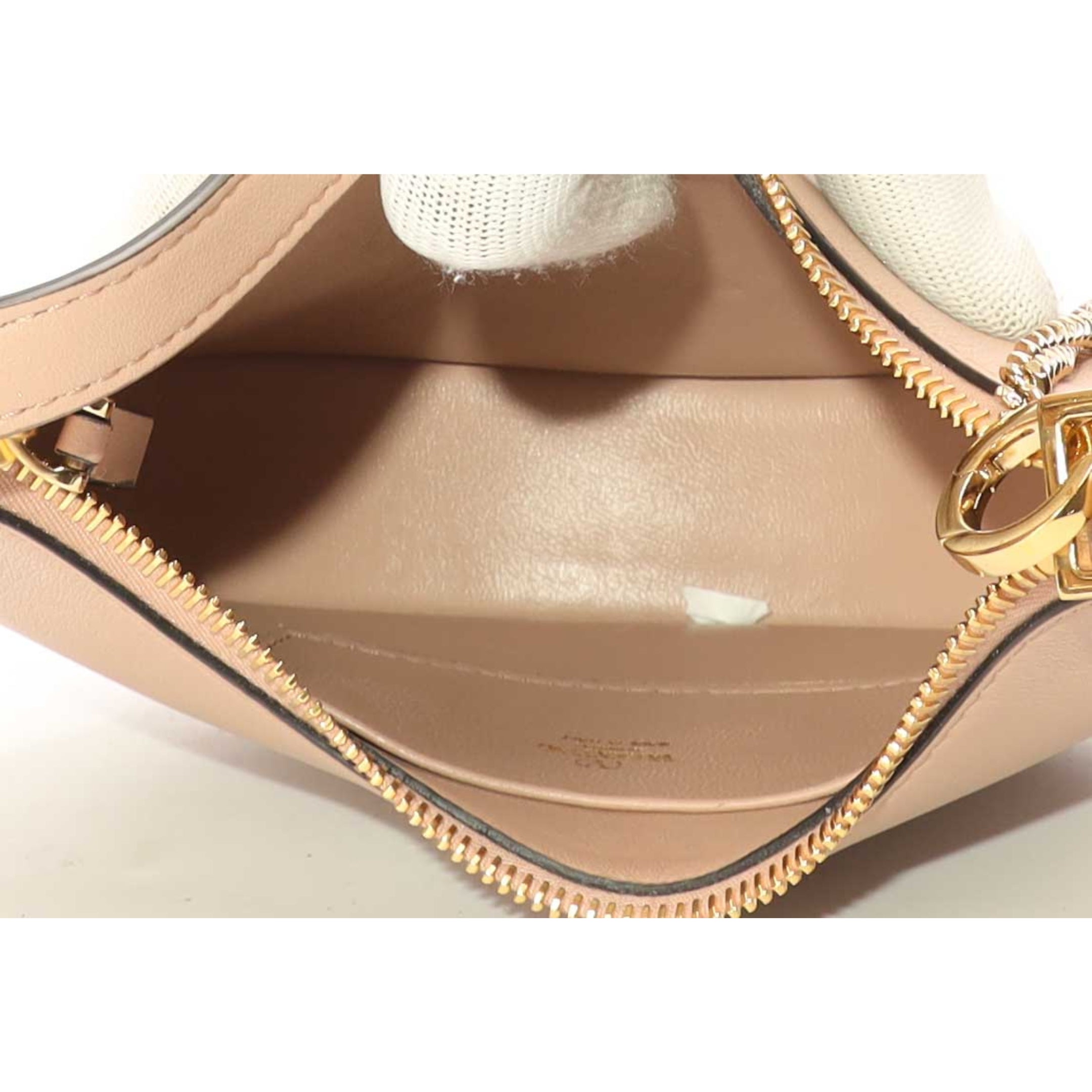 Valentino VLogo Pink Signature Mini Hobo Bag
