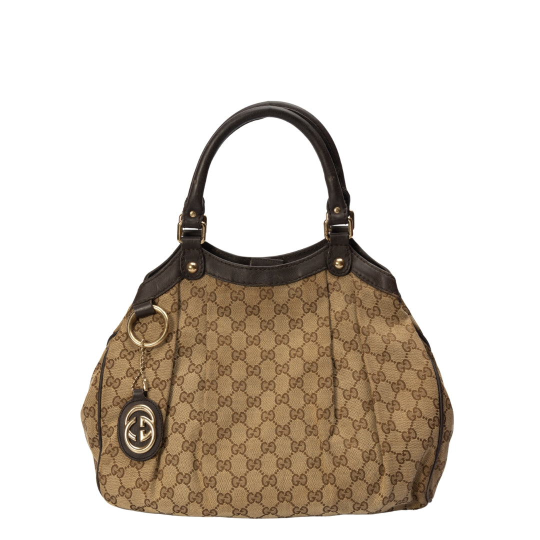 Gucci GG Sukey Signature Canvas Tote