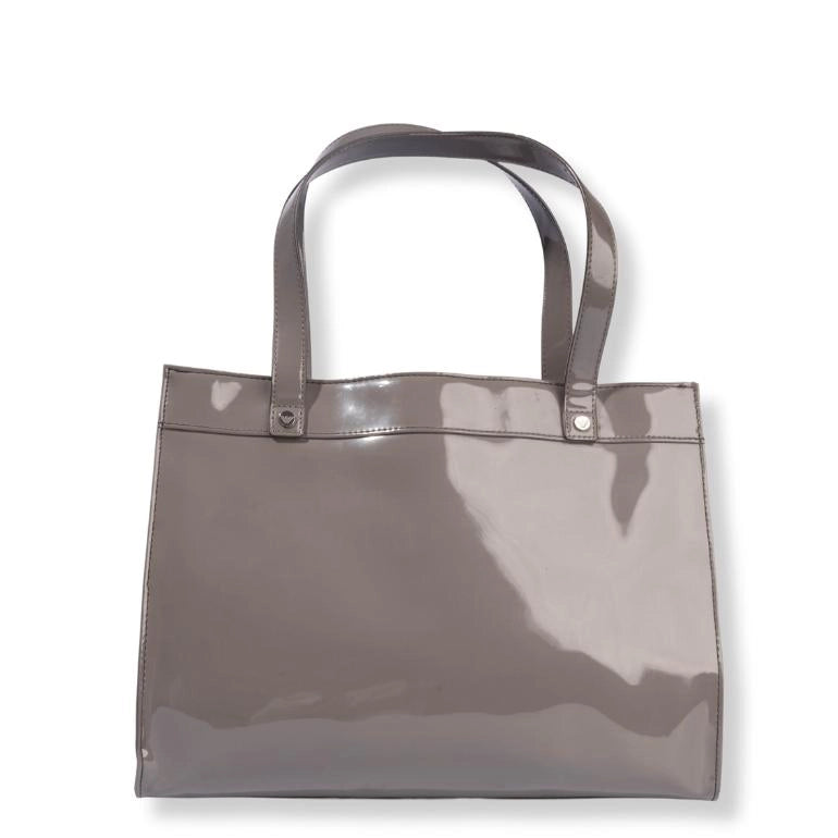 Armani Jeans Patent Leather Tote