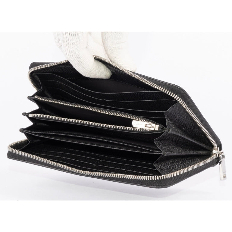 Bally Telen Leather Travel Wallet