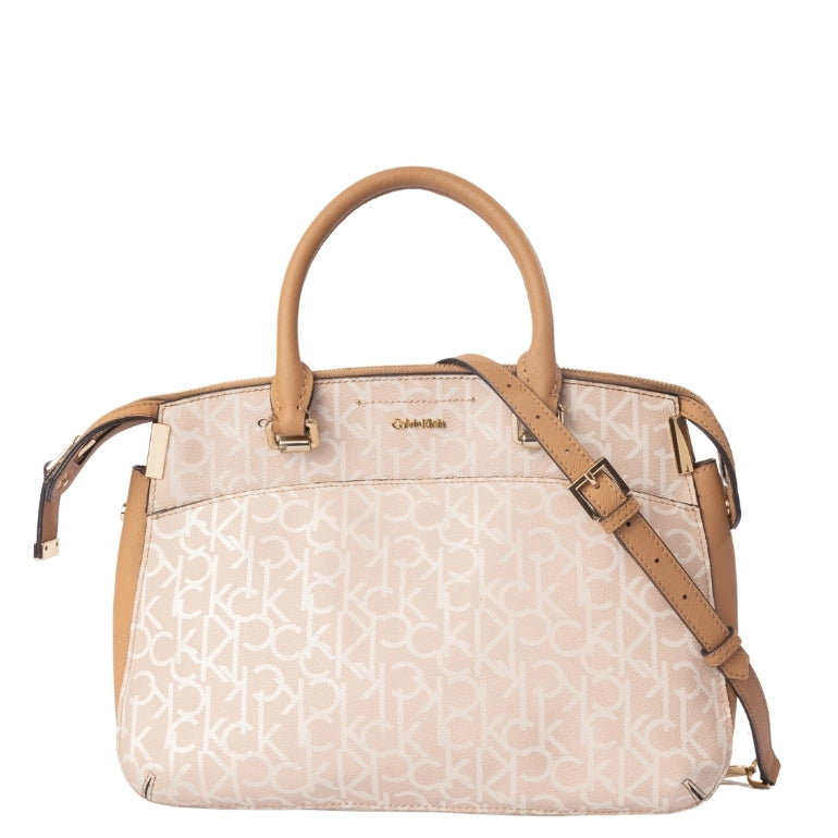 Calvin Klein Raelynn Signature Satchel