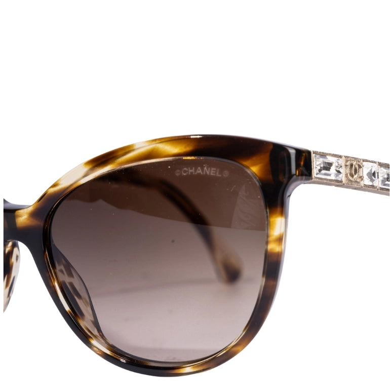 Chanel Baguette Crystal Bijou Sunglasses