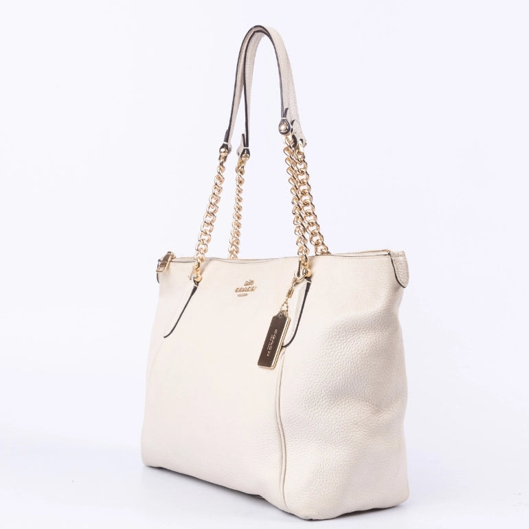 Coach ava chain tote shop