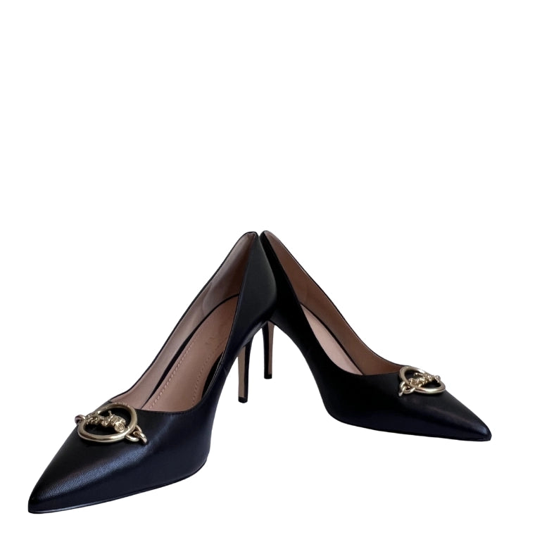 Coach Horse and Carriage Monogram Pumps