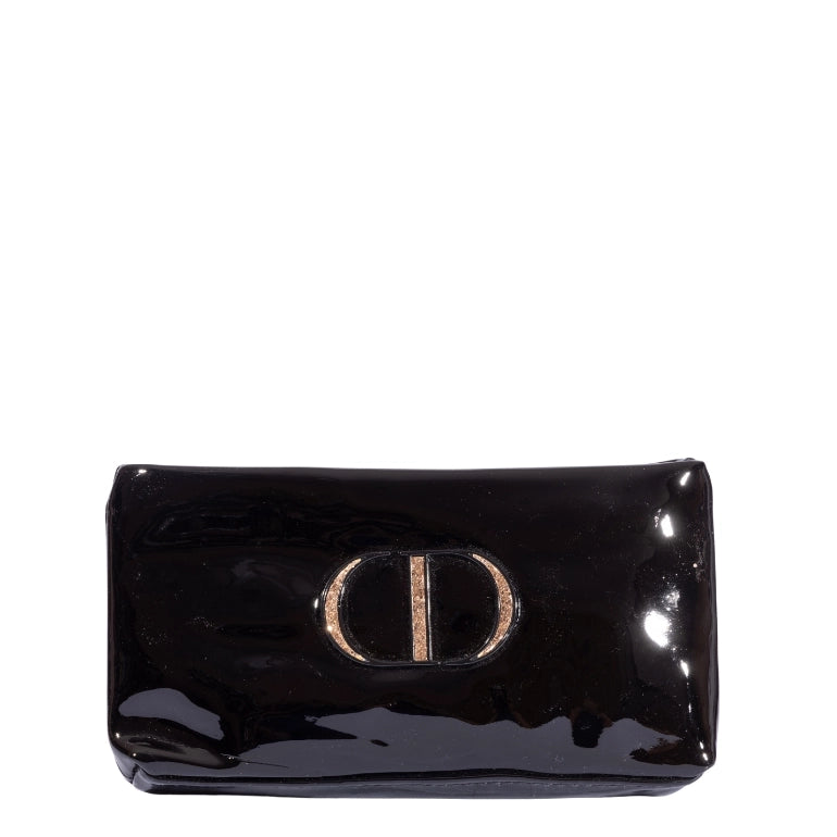 Dior 30 Montaigne Patent Leather Cosmetic Pouch