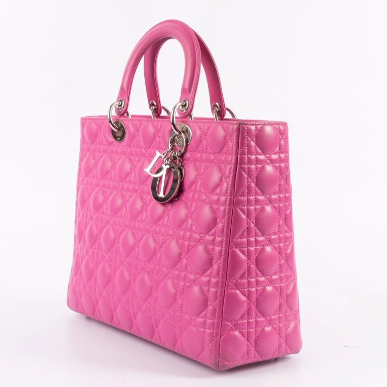 Dior Cannage Quilted Lady Dior Bag