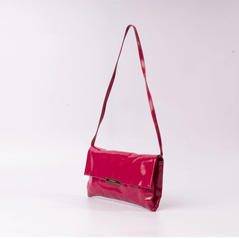 Emporio Armani Patent Leather Sling Bag