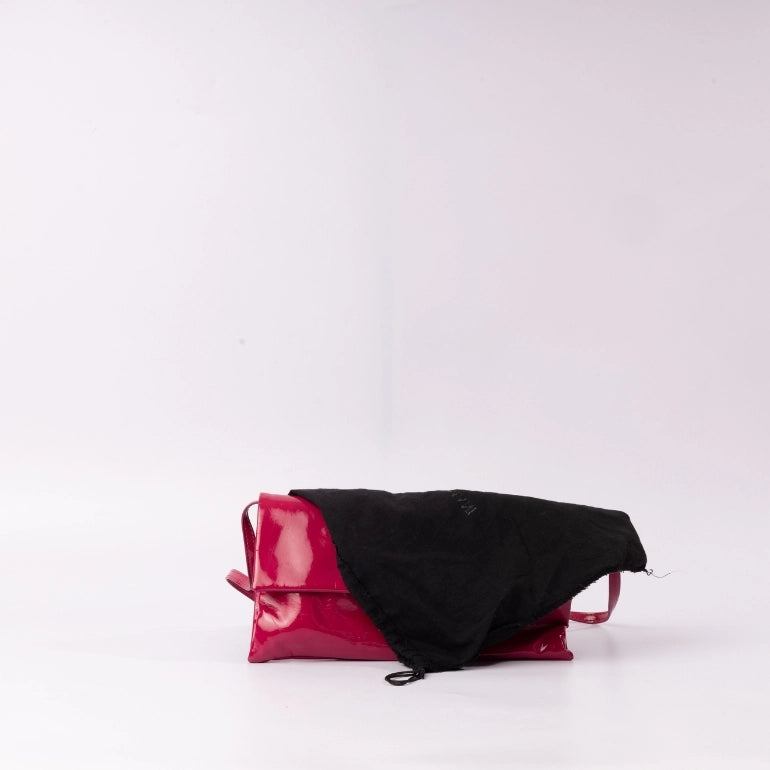 Emporio Armani Patent Leather Sling Bag