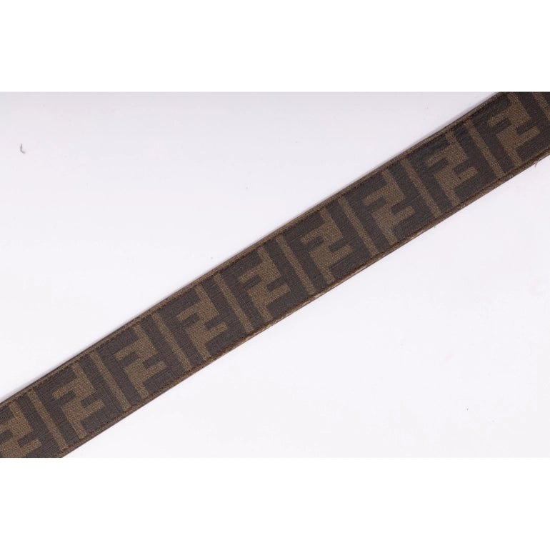 Fendi Zucca FF Logo Buckle Belt