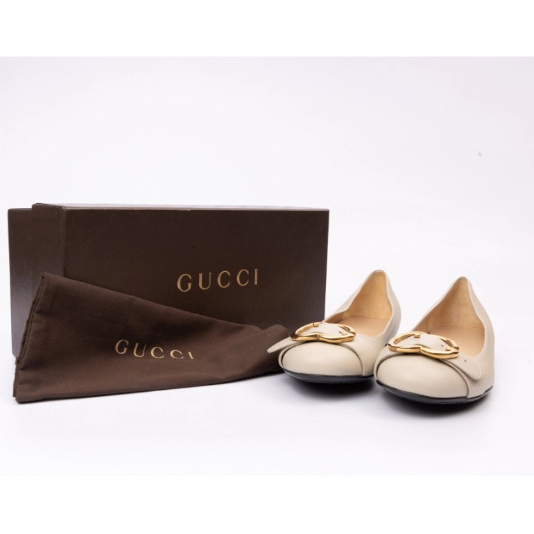Gucci GG Monogram Ballet Flats