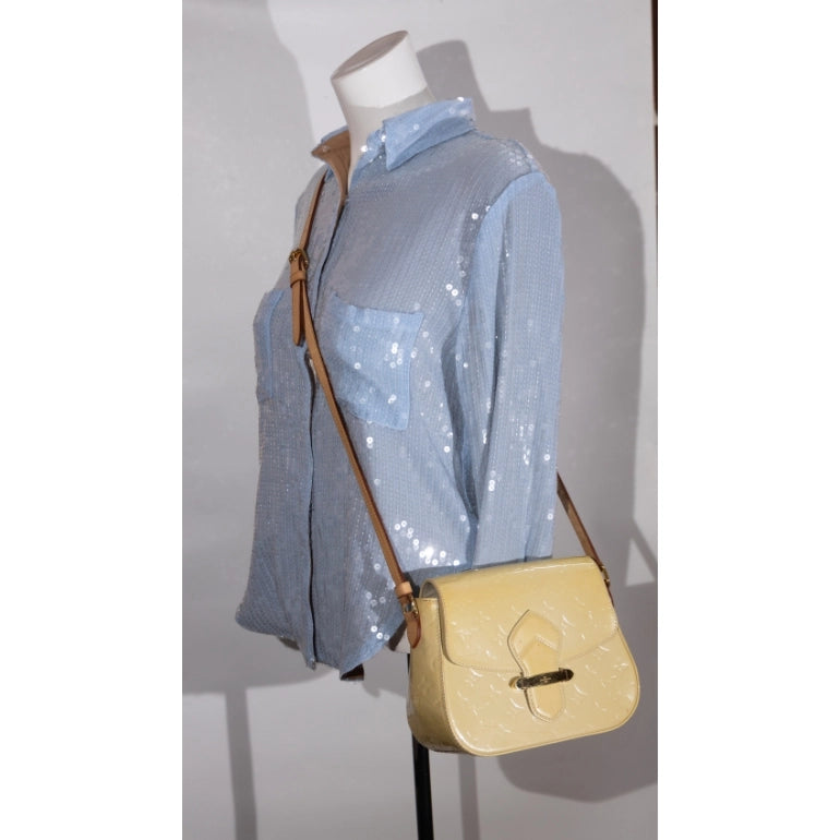 Louis Vuitton Vernis Bellflower PM Crossbody Bag