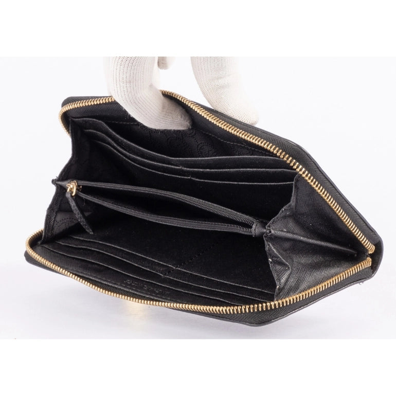 Saffiano leather continental wallet michael kors hotsell