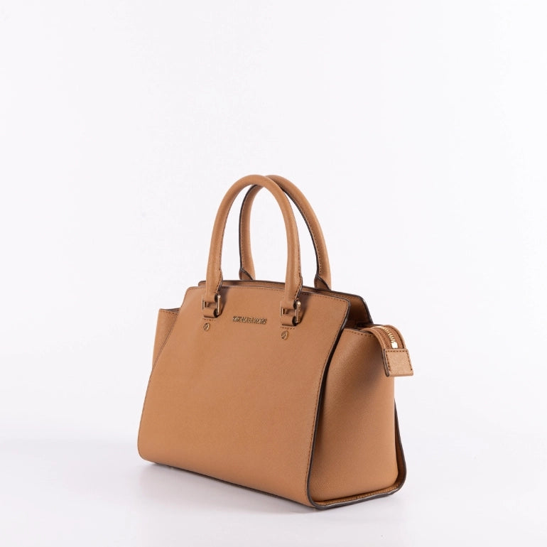 Michael Kors Selma Saffiano Leather Satchel