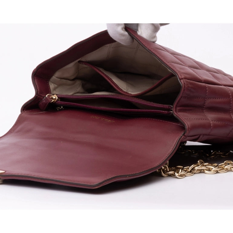 Michael Kors Soho Quilted Fold-Over Shoulder Bag