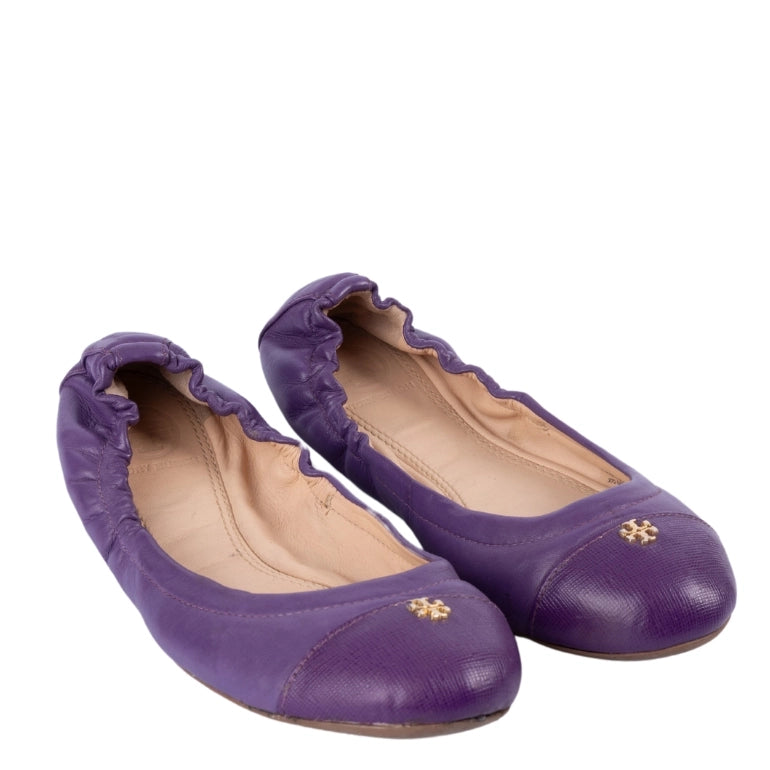 Tory Burch Mestico Scrunched Ballet Flats