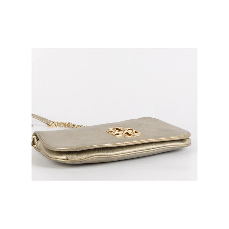 Tory Burch Metallic Leather Crossbody Bag