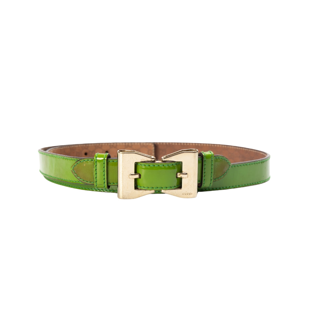 Gucci Leather Queen Waist Belt
