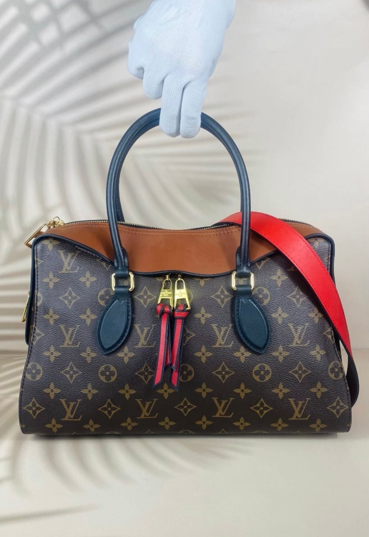 Louis Vuitton Blue Handle