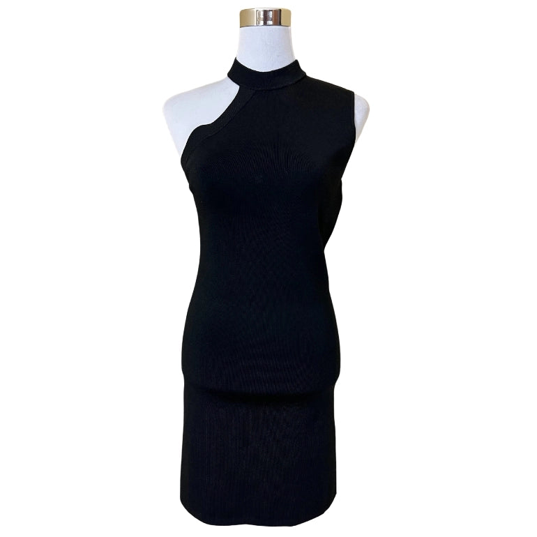 Zara One Shoulder Halter Neck Dress