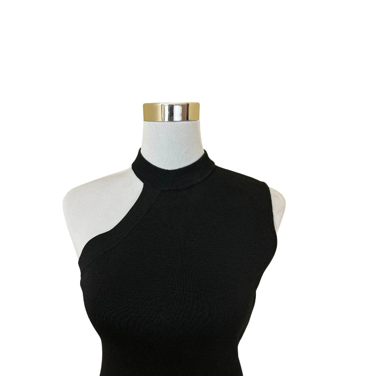 Zara One Shoulder Halter Neck Dress